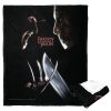 Freddy vs Jason Silk Touch Throw Blanket, 50" x 60", Freddy v Jason Poster