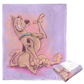 Warner Bros. Scooby-Doo Silk Touch Throw Blanket, 50" x 60", Sketchy Scooby