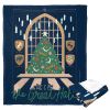 Harry Potter Silk Touch Throw Blanket, 50" x 60", Deck the Great Hall