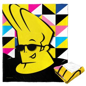 Cartoon Network's Johnny Bravo Silk Touch Throw Blanket, 50" x 60", Geometric Johnny