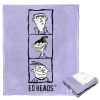 Cartoon Network's Ed Edd n Eddy Silk Touch Throw Blanket, 50" x 60", Ed Heads