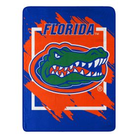 FLORIDA OFFICIAL NCAA "Dimensional" Micro Raschel Throw Blanket; 46" x 60"