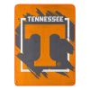 TENNESSEE OFFICIAL NCAA "Halftone" Micro Raschel Throw Blanket; 46" x 60"