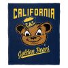 Cal Berkeley OFFICIAL NCAA "Alumni" Silk Touch Throw Blanket; 50" x 60"