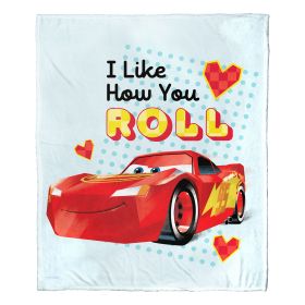 Cars; Like How You Roll Aggretsuko Comics Silk Touch Throw Blanket; 50" x 60"