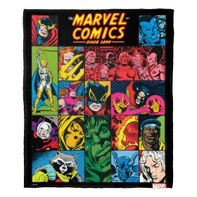 Marvel Comics; Making History Aggretsuko Comics Silk Touch Throw Blanket; 50" x 60"