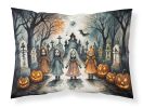 Creepy Dolls Spooky Halloween Standard Pillowcase Lightweight Super Soft Easy Care Decorative Artwork Pillowcase, Standard