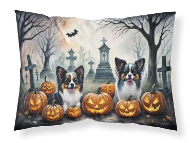 Papillon Spooky Halloween Standard Pillowcase Lightweight Super Soft Easy Care Decorative Artwork Pillowcase, Standard