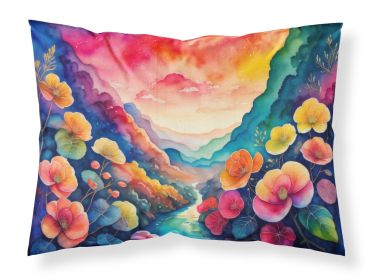 Begonias in Color Standard Pillowcase Lightweight Super Soft Easy Care Decorative Artwork Pillowcase, Standard