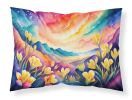 Freesia in Color Standard Pillowcase Lightweight Super Soft Easy Care Decorative Artwork Pillowcase, Standard