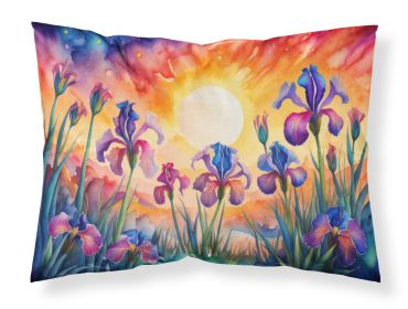 Iris in Color Standard Pillowcase Lightweight Super Soft Easy Care Decorative Artwork Pillowcase, Standard