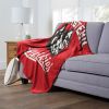 Northeastern OFFICIAL NCAA "Alumni" Silk Touch Throw Blanket; 50" x 60"