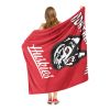 Northeastern OFFICIAL NCAA "Alumni" Silk Touch Throw Blanket; 50" x 60"