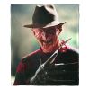 Freddy vs Jason Silk Touch Throw Blanket, 50" x 60", Scary Smile