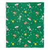 Warner Bros. Looney Tunes Silk Touch Throw Blanket, 50" x 60", Looney Lights