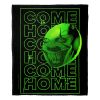 IT 2 Silk Touch Throw Blanket, 50" x 60", Come Home Neon Green