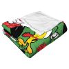 Warner Bros. Looney Tunes Silk Touch Throw Blanket, 50" x 60", Holiday Dreamers