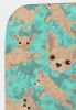 Cream Chihuahua Quilted Blanket 50x60 Artwork Pattern Quilted Throw Blanket for Bed, Couch, Sofa, Soft and Lightweight