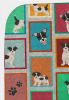 Lots of Jack Russell Terrier Quilted Blanket 50x60 Artwork Pattern Quilted Throw Blanket for Bed, Couch, Sofa, Soft and Lightweight