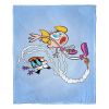 Cartoon Network's Dexter's Laboratory Silk Touch Throw Blanket, 50" x 60", Test Run