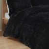 Shaggy Long Fur Comforter Mini Set