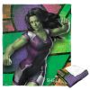 Marvel's She Hulk Silk Touch Throw Blanket, 50" x 60", Strong As She