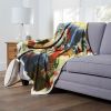 Warner Bros. Looney Tunes Silk Touch Throw Blanket, 50" x 60", Check it Twice