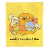 Adventure Time Silk Touch Throw Blanket, 50" x 60", Worlds Greatest Dad