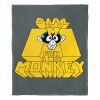 Cartoon Network's Dexter's Laboratory Silk Touch Throw Blanket, 50" x 60", Dial M for Monkey