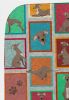 Lots of Fawn Italian Greyhound Quilted Blanket 50x60 Artwork Pattern Quilted Throw Blanket for Bed, Couch, Sofa, Soft and Lightweight