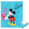 Minnie Mouse; Love Minnie Aggretsuko Comics Silk Touch Throw Blanket; 50" x 60"