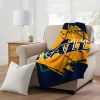 Jazz OFFICIAL NBA Clear Out Micro Raschel Throw Blanket; 46" x 60"