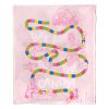 Hasbro Candyland Silk Touch Throw Blanket, 50" x 60", Take Me to the Candy