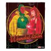 Marvel's Wandavision Silk Touch Throw Blanket, 50" x 60", Vintage Vision