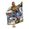 Captain America; Fighting Chance Aggretsuko Comics Silk Touch Throw Blanket; 50" x 60"